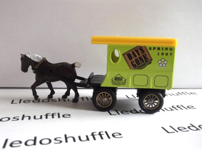 DG03016, Horse Drawn Delivery Van, Days Gone Collectors Club, Spring 1997