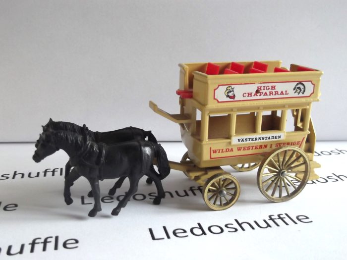 DG04007, Horse Drawn Omnibus, High Chaparral, Vasternstaden