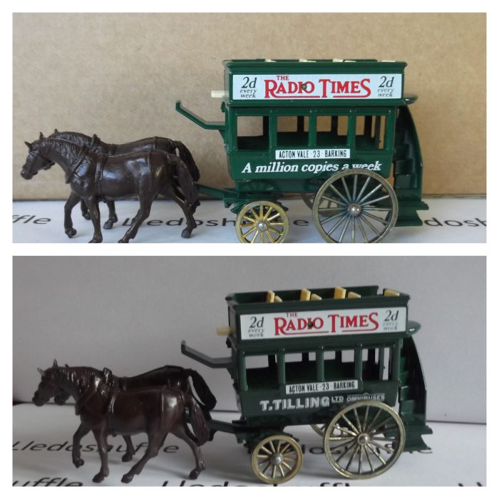 DG04010, Horse Drawn Omnibus, Radio Times