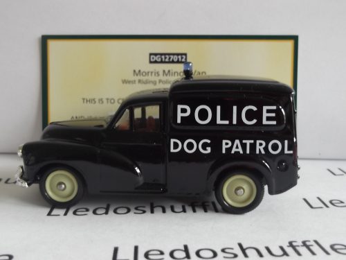 DG127012, Morris Minor Van, West Riding Police Dog Patrol Unit