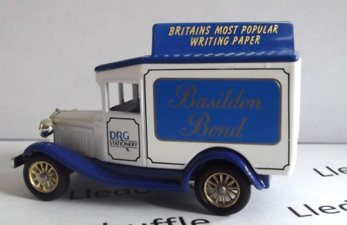 DG13010, Model A Ford Van, Basildon Bond, Britains Most Popular Writing Paper, DRG Stationery, Matt Finish