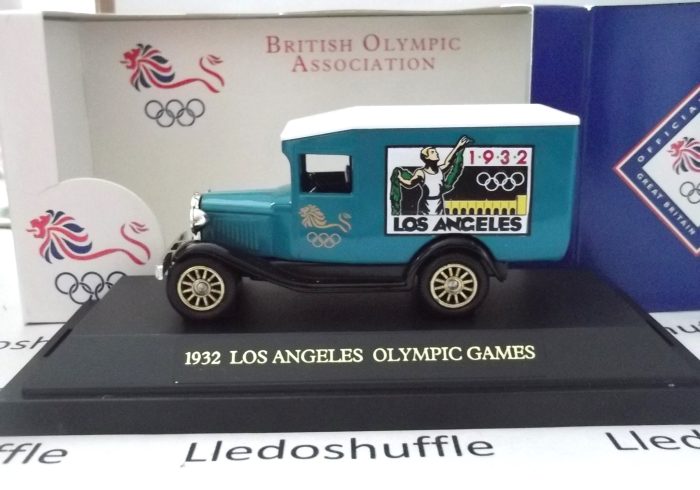 DG13071, Model A Ford Van, British Olympic Team, 1932 Los Angeles, British Olympic Association