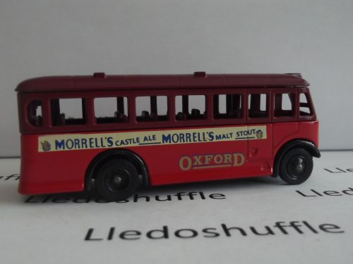 DG17005, AEC Regal Single Deck Coach, Oxford, Morrell's Castle Ale, Morrell's Malt Stout