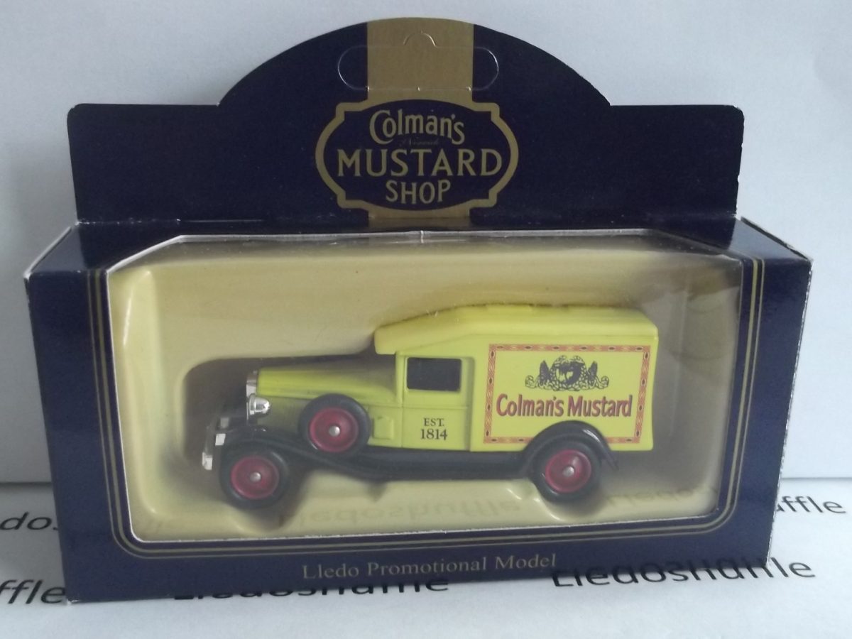 DG18007, Packard, Colman’s Mustard, Est. 1814 – Lledo Models