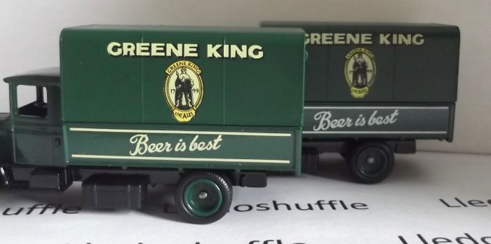 DG28010, Mack Canvas Back Truck, Greene King, Beer is Best