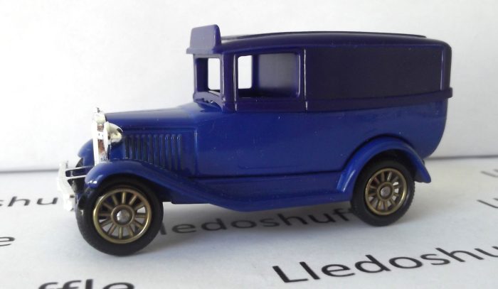 DG37500, Model A Ford Panel Van, The American Days Gone 500 Series, Blue