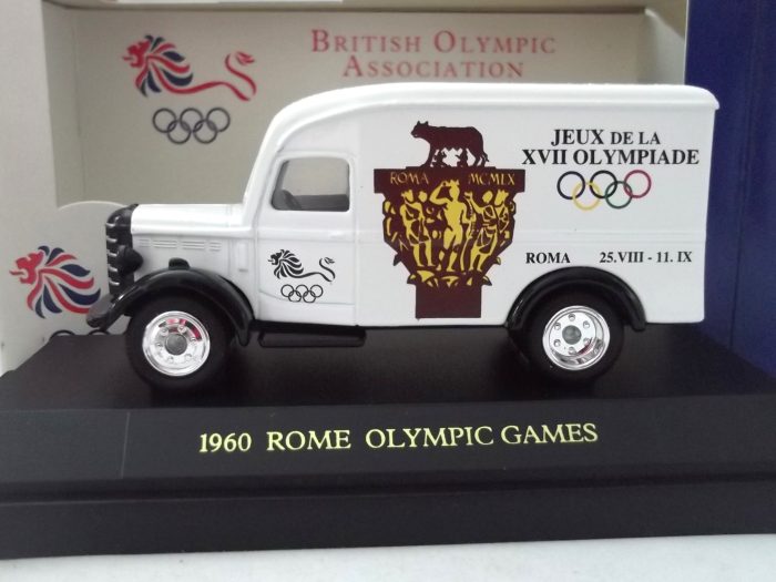 DG63015, Bedford 30cwt Delivery Van, British Olympic Team, 1960 Rome, British Olympic Association