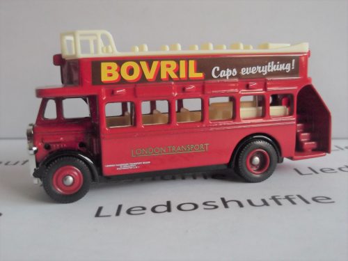 DG68008, AEC Regent Open Top Bus, London Transport, Bovril