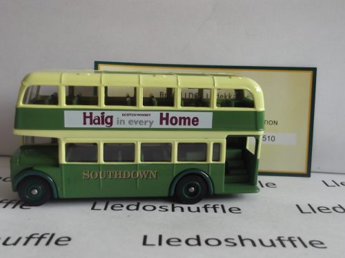 DG75016, Bristol LD6G Lodekka Double Deck Bus, Southdown, Haig Scotch Whisky, Haig in Every Home