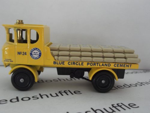 DG99000, Sentinel 4w Flatbed Steam Wagon, The Cement Marketing Company Limited, London, Blue Circle Portland Cement