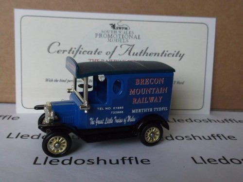 PV006, Code 3, Model T Ford Van, Brecon Mountain Railway, Merthyr Tydfil, Pant Station