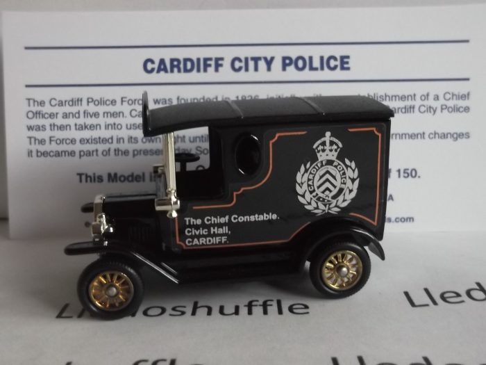 PV006, Code 3, Model T Ford Van, Cardiff City Police