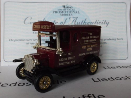 PV006, Code 3, Model T Ford Van, The Castle Brewery, Pontypool