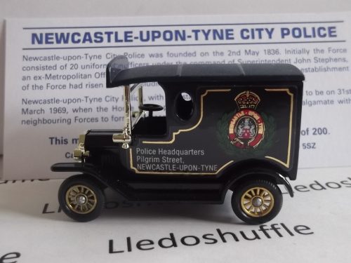 PV006, Code 3, Model T Ford Van, Newcastle upon Tyne City Police
