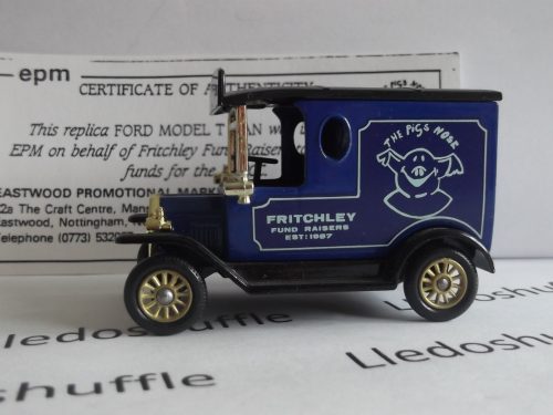 LP006, Code 3, Model T Ford Van, The Pigs Nose, Fritchley Fund Raisers, Derbyshire