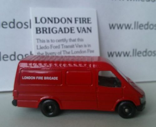 PM105006, Ford Transit Van, London Fire Brigade