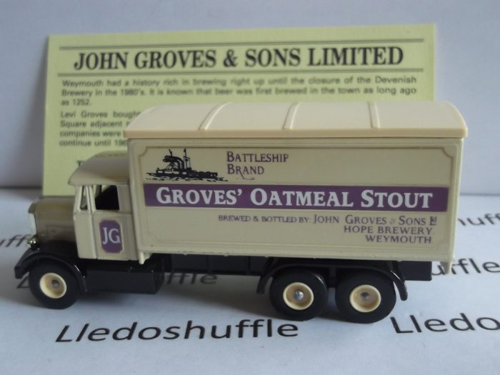 PV044, Code 3, Scammell 6w Truck, Groves Oatmeal Stout, Hope Brewery, Weymouth