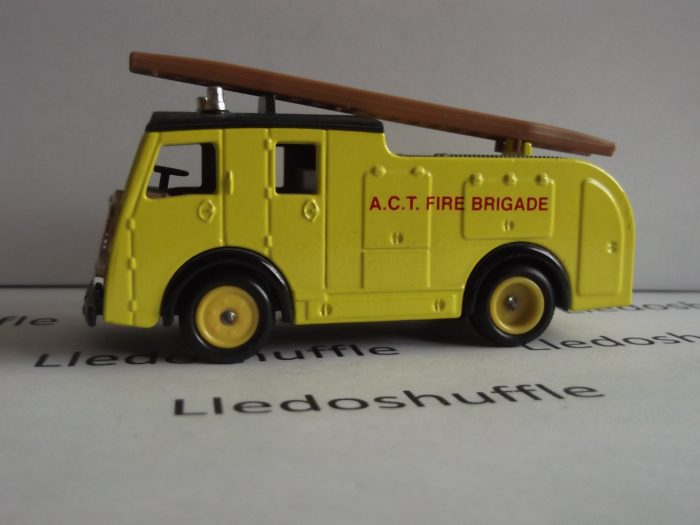 DG060, Code 3, Dennis Fire Engine, A.C.T., Australian Capital Territory Fire Brigade in yellow