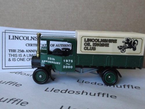PV091, Code 3, Foden Steam Wagon, Lincolnshire Oil Engine Club, 25th Anniversary