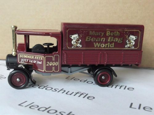 PV091, Code 3, Foden Steam Wagon, Mary Beth Bean Bag World, Summer Fete 2000
