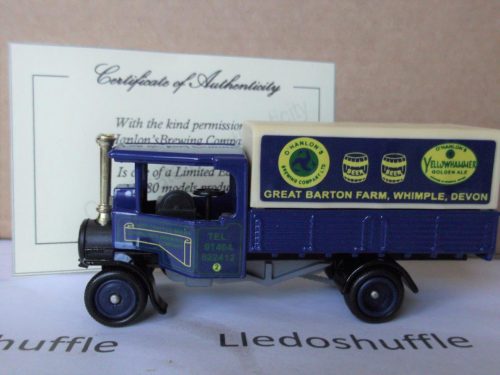 PV091, Code 3, Foden Steam Wagon, O'Hanlon's Brewing Company, Great Barton Farm, Whimple, Devon