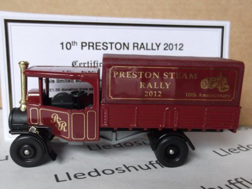PV091, Code 3, Foden Steam Wagon, Preston Steam Rally 2012, 10th Anniversary