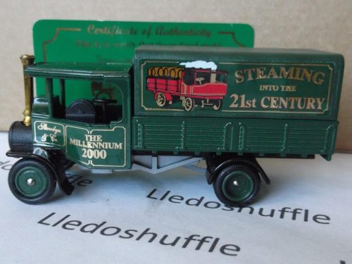 PV091, Code 3, Foden Steam Wagon, Steaming into the 21st Century, The Millennium 2000