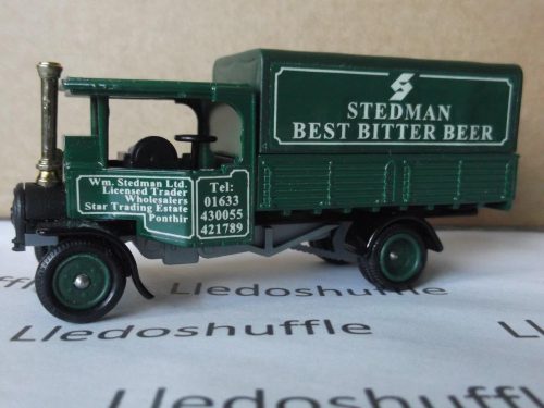PV091, Code 3, Foden Steam Wagon, Stedman Best Bitter Beer, Ponthir