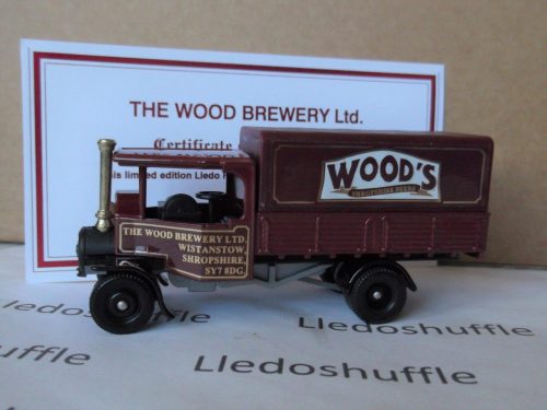 PV091, Code 3, Foden Steam Wagon, The Wood Brewery, Shropshire Beers, Wistanstow, Shropshire
