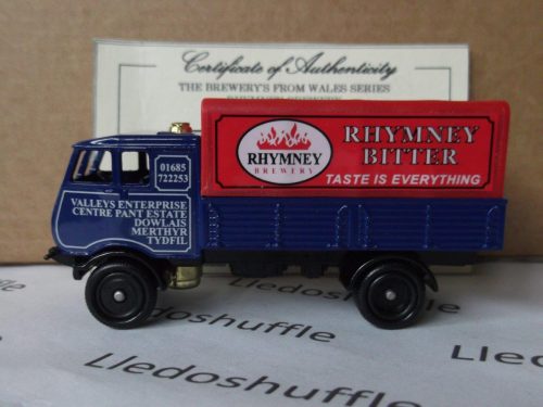 PV097, Code 3, Sentinel 4w Dropside Steam Wagon, Rhymney Brewery, Rhymney Bitter, Merthyr Tydfil