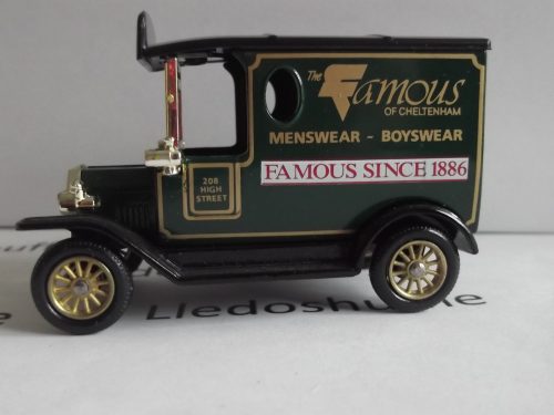 LP06100, Model T Ford Van, Famous of Cheltenham, Menswear - Boyswear