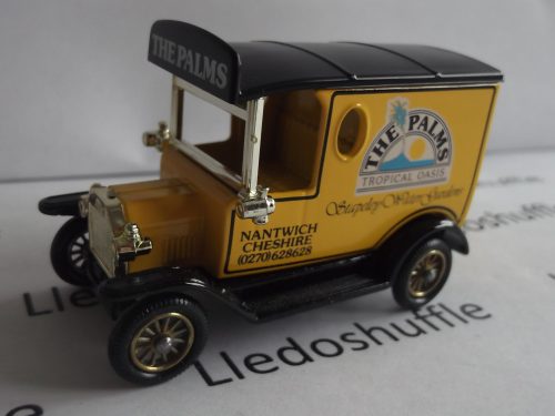 LP06108, Model T Ford Van, Stapeley Water Gardens, The Palms Tropical Oasis, Nantwich, Cheshire