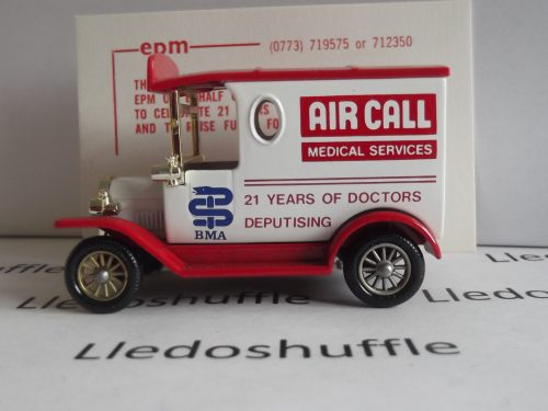 LP06127, Model T Ford Van, Air Call Medical Services