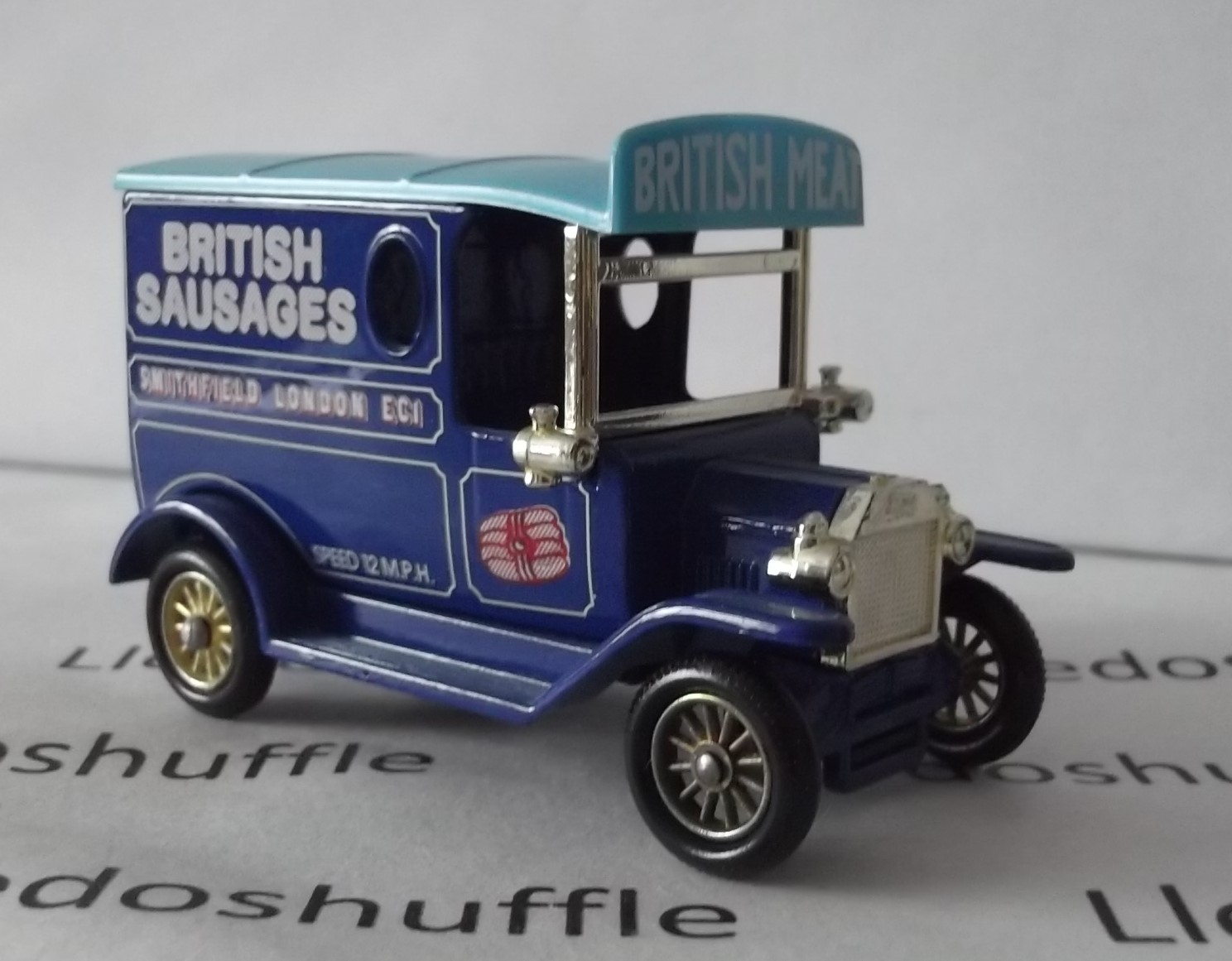 LP06138, Model T Ford Van, British Sausages, Smithfield, London, EC1 - Image 2