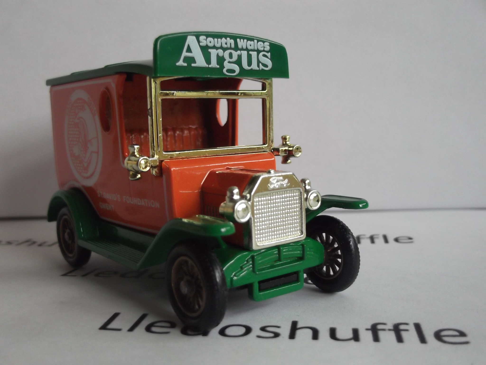 LP06176, Model T Ford Van, St David's Foundation, Gwent, South Wales Argus, Clearance - Image 2
