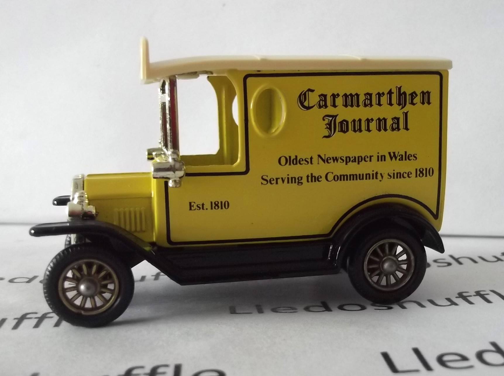 LP06199, Model T Ford Van, Carmarthen Journal, Est. 1810, Clearance