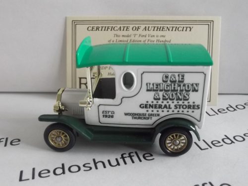 LP06207, Model T Ford Van, C & E Leighton & Sons, General Stores, Thurcroft