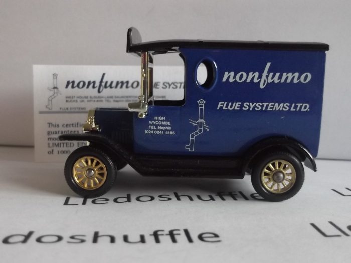 LP06212, Model T Ford Van, Nonfumo Flue Systems Limited, High Wycombe