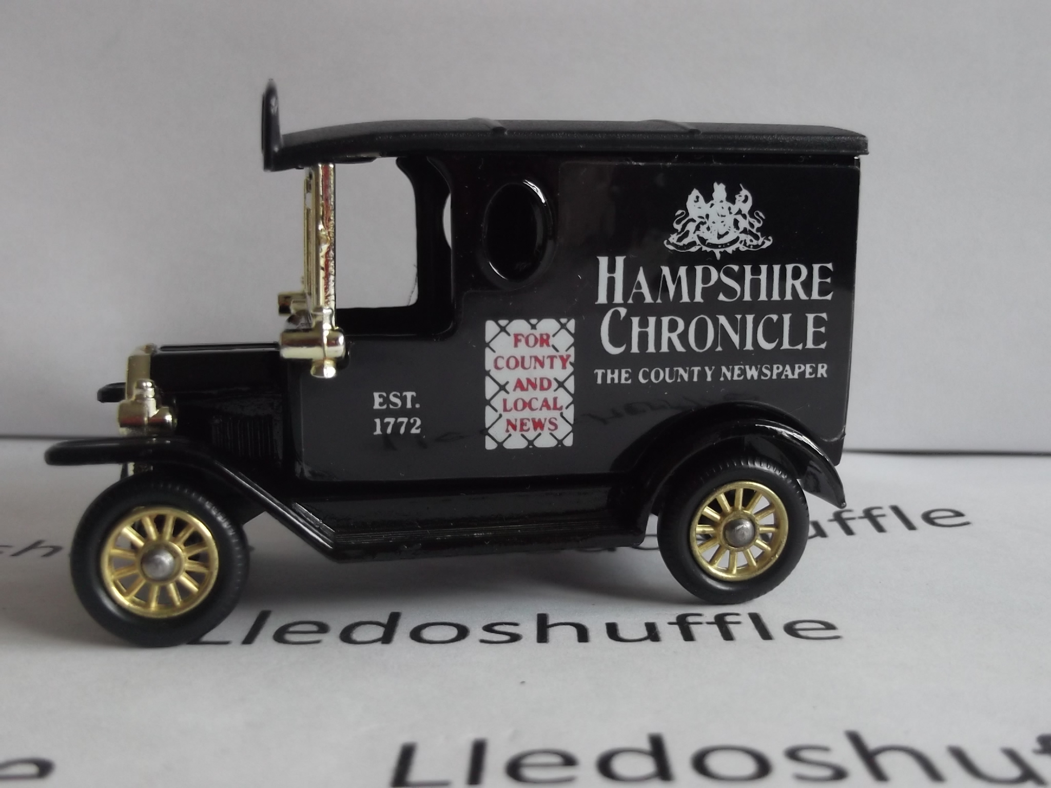 LP06238, Model T Ford Van, Hampshire Chronicle