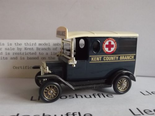 LP06283, Model T Ford Van, British Red Cross Society, Kent County Branch
