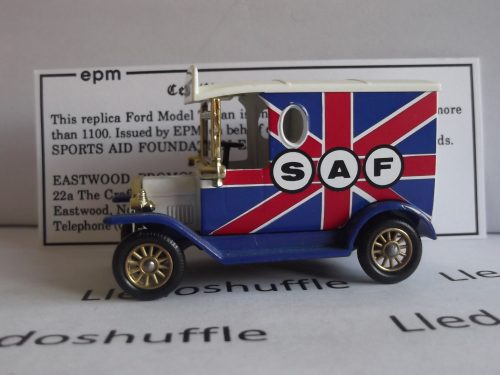 LP06296, Model T Ford Van, Sports Aid Foundation (SAF), East Midlands