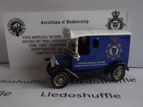 LP06325, Model T Ford Van, Cheshire Constabulary, Chester Cathedral 1092-1992, Celebration & Thanksgiving Appeal