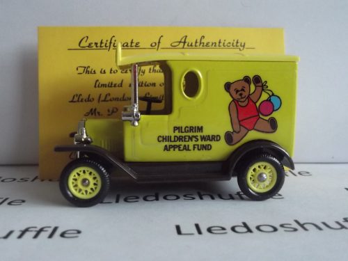 LP06330, Model T Ford Van, Pilgrim Hospital, Boston, Children's Ward Appeal Fund