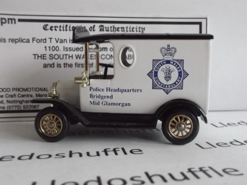 LP06386, Model T Ford Van, South Wales Constabulary, Heddlu
