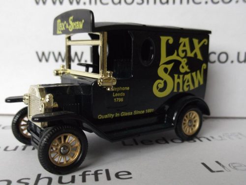 LP06391, Model T Ford Van, Lax & Shaw of Leeds, Quality in Glass,