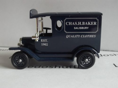 LP06427, Model T Ford Van, Chas. H. Baker, Quality Clothes, Salisbury