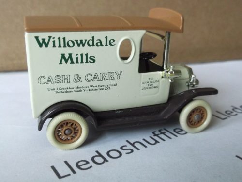 LP06513, Model T Ford Van, Willowdale Mills, Cash & Carry, Rotherham