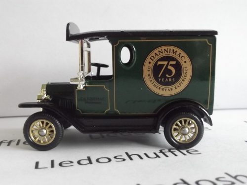 LP06614, Model T Ford Van, Dannimac 75 years, Coat & Jacket Retailer