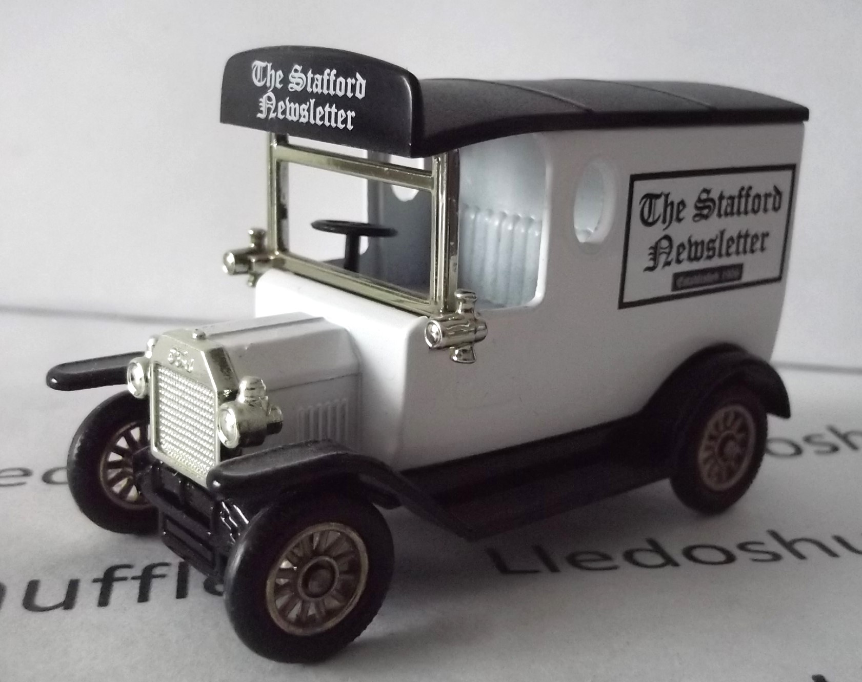 LP06726, Model T Ford Van, The Stafford Newsletter