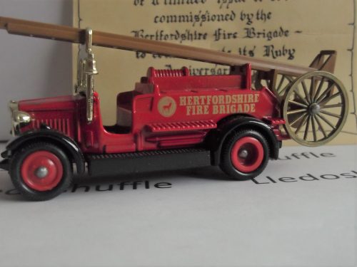 LP12014, Dennis Fire Engine, Hertfordshire Fire Brigade, Ruby Anniversary 1948-1988